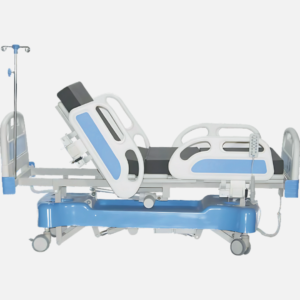 Five Function Electric ICU Bed BSI 9001 for ICU and critical care units in Gurugram India