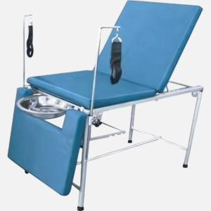 Gynecological examination couch with adjustable sections by Bharat Surgical Impex Gurugram