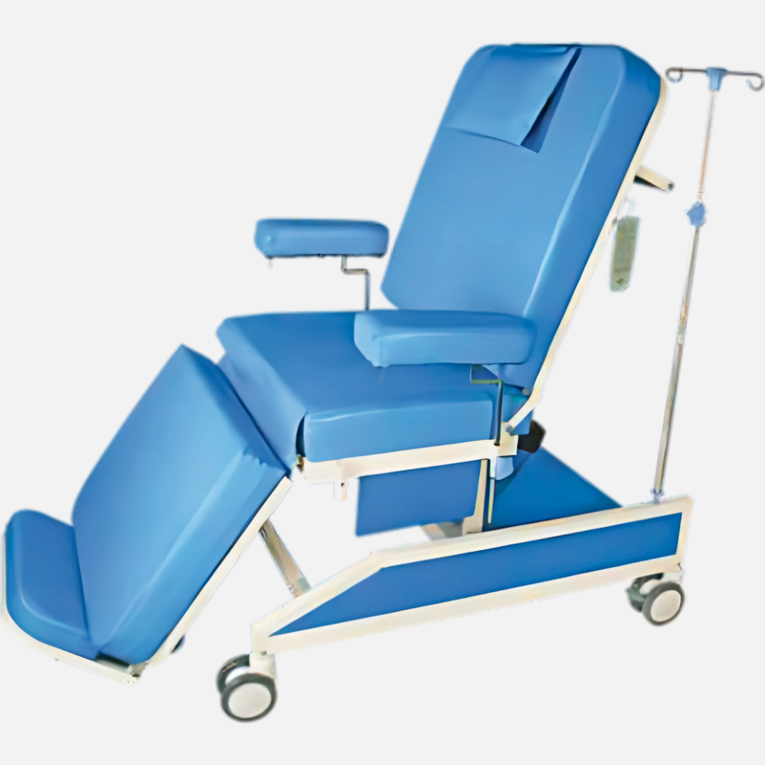 Dialysis chair with adjustable back and knee support by Bharat Surgical Impex Gurugram
