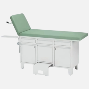 Examination couch with drawers and cabinets by Bharat Surgical Impex Gurugram