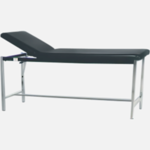 Adjustable examination couch with steel frame by Bharat Surgical Impex Gurugram