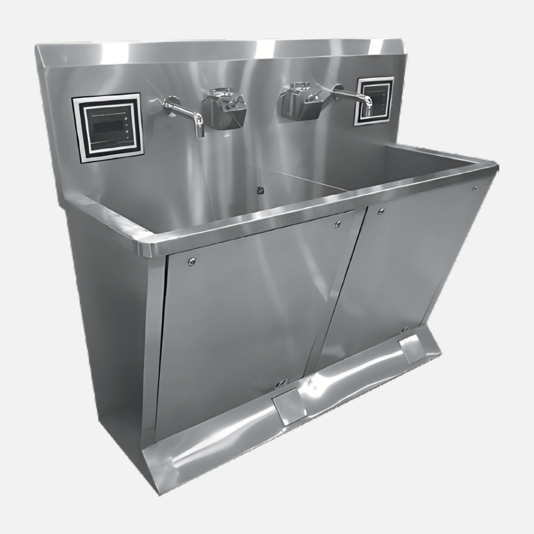 BSI 1047 Automatic Scrub Station Stainless Steel 304 by Bharat Surgical Gurgaon